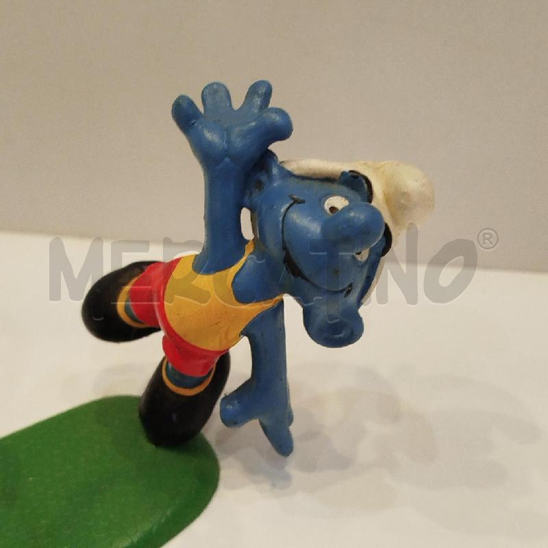 PUFFO GIOCATORE DI BASKET 1980 SCHLEICH PEYO SENZA PALLA | Mercatino dell'Usato Roma re di roma 3