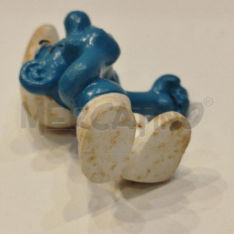 PUFFO MESSAGGERO CON CARTELLO COD.40208 SCHLEICH PEYO 1978 | Mercatino dell'Usato Roma re di roma 5