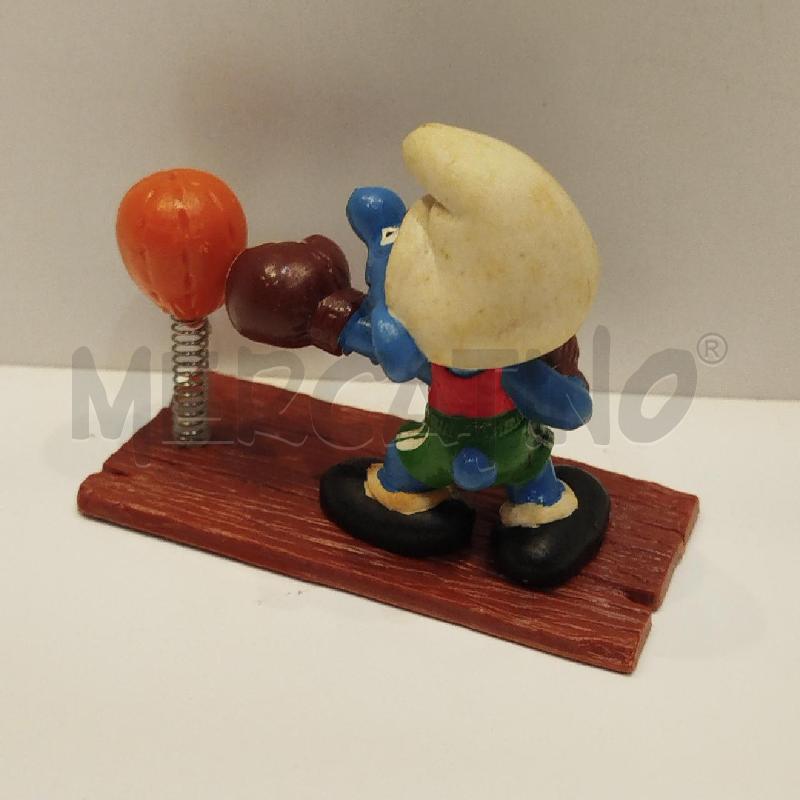 PUFFO PUGILE CON PUNCHING BALL COD.6714 SCHLEICH PEYO 1980 | Mercatino dell'Usato Roma re di roma 4