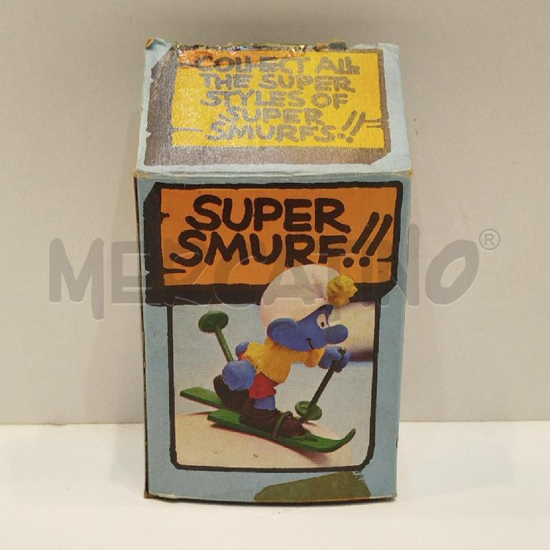 PUFFO SCIATORE COD.6509 SCHLEICH PEYO 1978 | Mercatino dell'Usato Roma re di roma 2