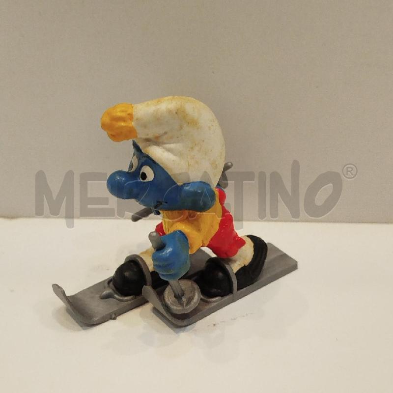PUFFO SCIATORE COD.6509 SCHLEICH PEYO 1978 | Mercatino dell'Usato Roma re di roma 3