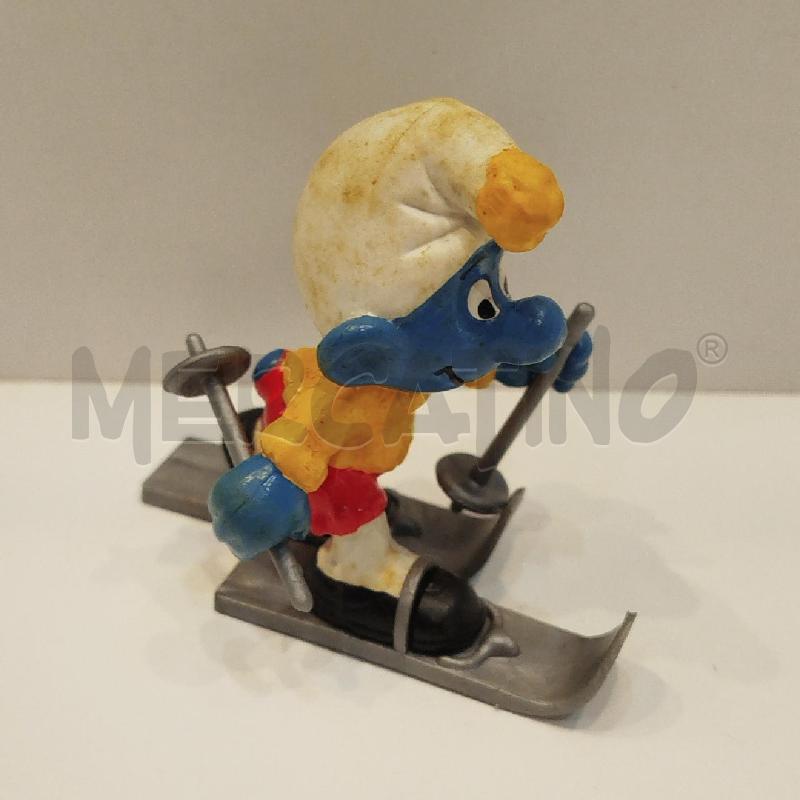 PUFFO SCIATORE COD.6509 SCHLEICH PEYO 1978 | Mercatino dell'Usato Roma re di roma 4