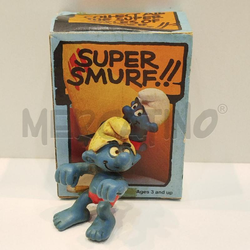 PUFFO SURFISTA COD.6719 SCHLEICH PEYO 1980 NON COMPLETO | Mercatino dell'Usato Roma re di roma 1