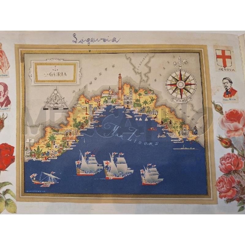 QUADERNO VINTAGE GEOGRAFIA ITALIA  | Mercatino dell'Usato Roma re di roma 2