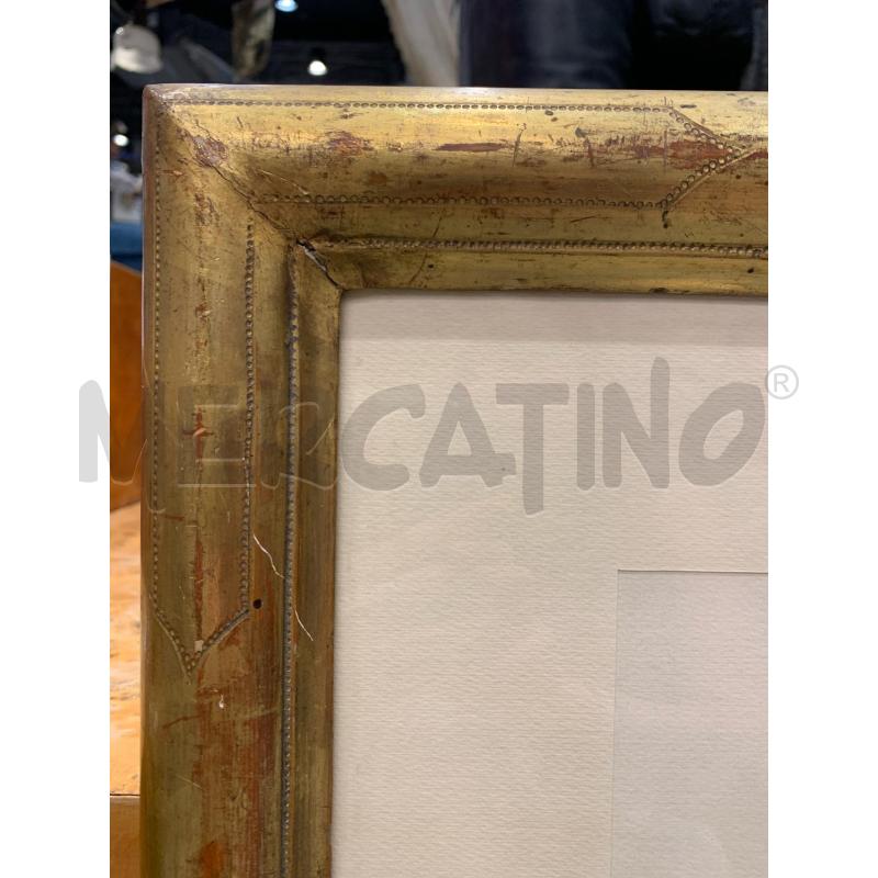 QUADRO ACQUERELLO DONNA CON CAPPELLO CORN DORAT | Mercatino dell'Usato Roma re di roma 5