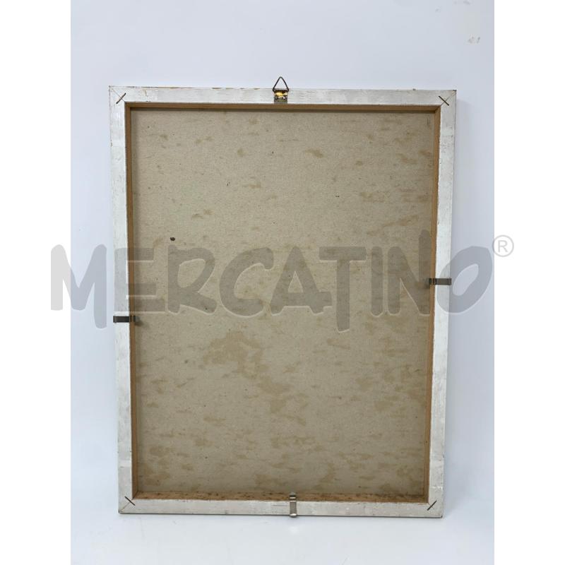 QUADRO ACQUERELLO TELE VENERDI CORN BIANCA | Mercatino dell'Usato Roma re di roma 5