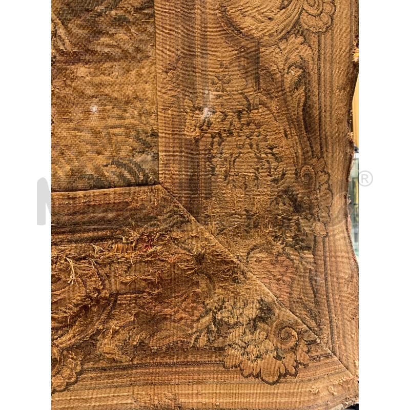 QUADRO ARAZZO EPOCA ALBERO PERSONAGGI A CAVALLO DIFETT | Mercatino dell'Usato Roma re di roma 4