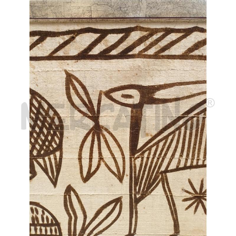 QUADRO ART AFRICAN SU TELA ANIMALI STILIZZATI CORN ARG | Mercatino dell'Usato Roma re di roma 3