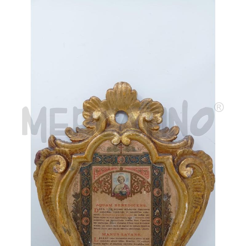 QUADRO CANTA GLORIA PICCOLO LEGNO DORATO | Mercatino dell'Usato Roma re di roma 4