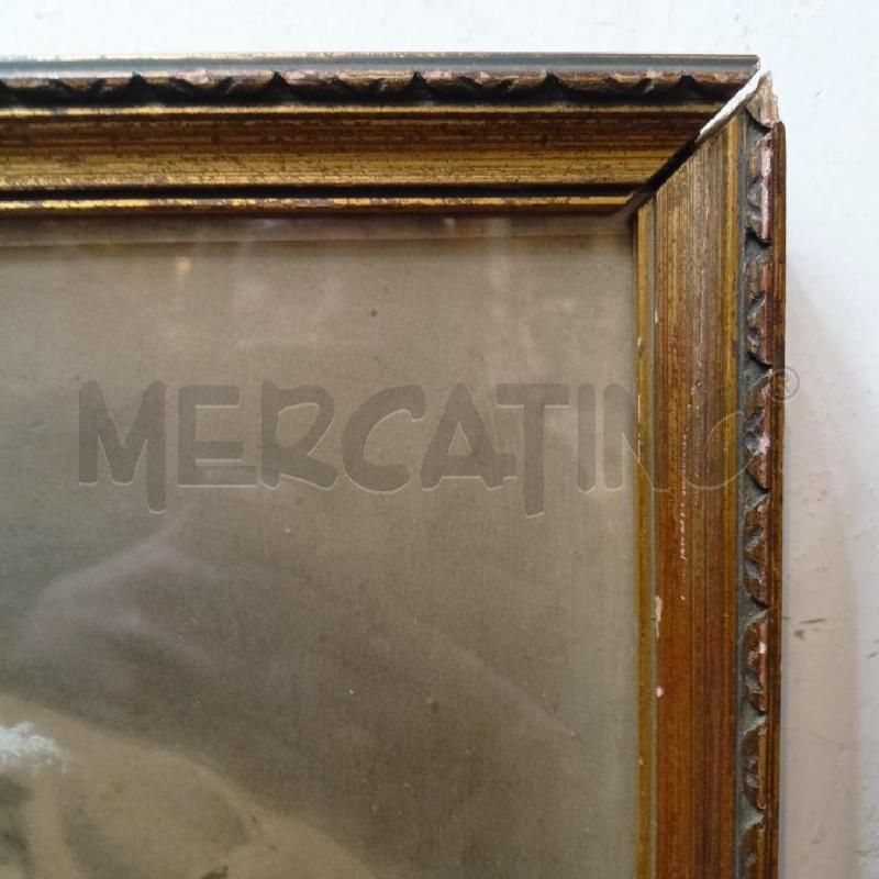 QUADRO CARBONCINO SOLDATO NAPOLEONICO CORN DORAT | Mercatino dell'Usato Roma re di roma 4