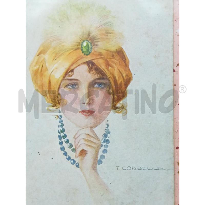 QUADRO CARTOLINE DONNE LIBERTY CORN ARGENTA | Mercatino dell'Usato Roma re di roma 5