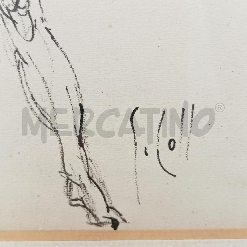QUADRO CHINA CARTA BOZZA STUDIO UOMO CORN DORAT | Mercatino dell'Usato Roma re di roma 3