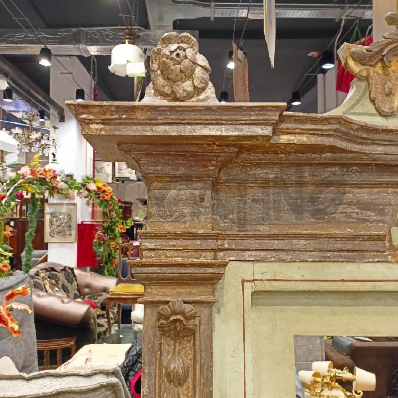 QUADRO CORNICE ARCHITRAVE EPOCA CIMASA FOGLIE  | Mercatino dell'Usato Roma re di roma 4