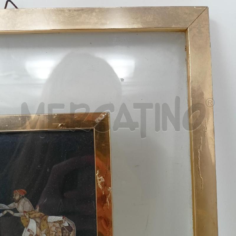 QUADRO DIPINTO SU TAVOLA SCENA KAMASUTRA BIANCO NERO  | Mercatino dell'Usato Roma re di roma 4