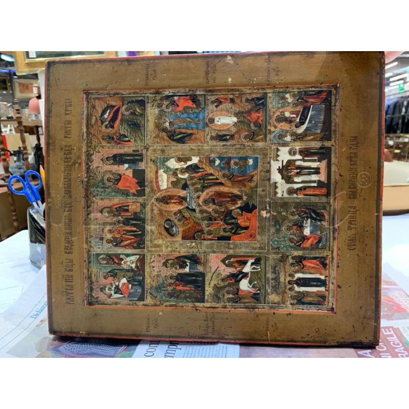 QUADRO ICONA DOCICI FESTE | Mercatino dell'Usato Roma re di roma 1