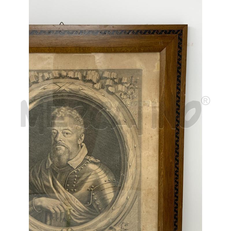 QUADRO INC FERDINANDO I CORN LEGNO INTARSIO | Mercatino dell'Usato Roma re di roma 4