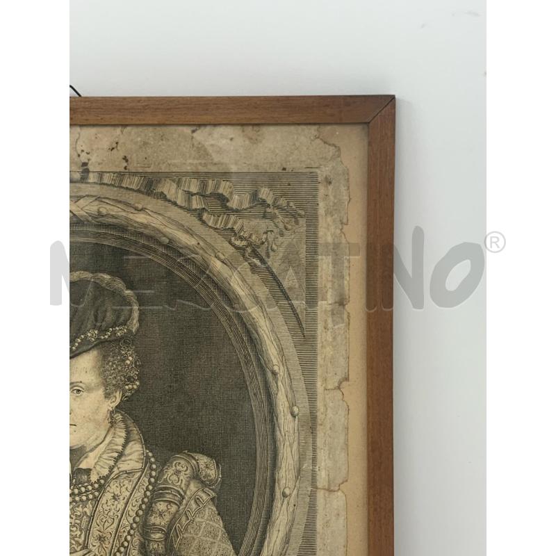 QUADRO INC IOHANNA AUSTRIACA CORN LEGNO | Mercatino dell'Usato Roma re di roma 4