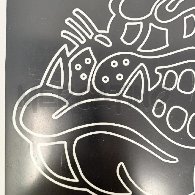 QUADRO INSEGNA BULL DOG RESINA NERA  | Mercatino dell'Usato Roma re di roma 3