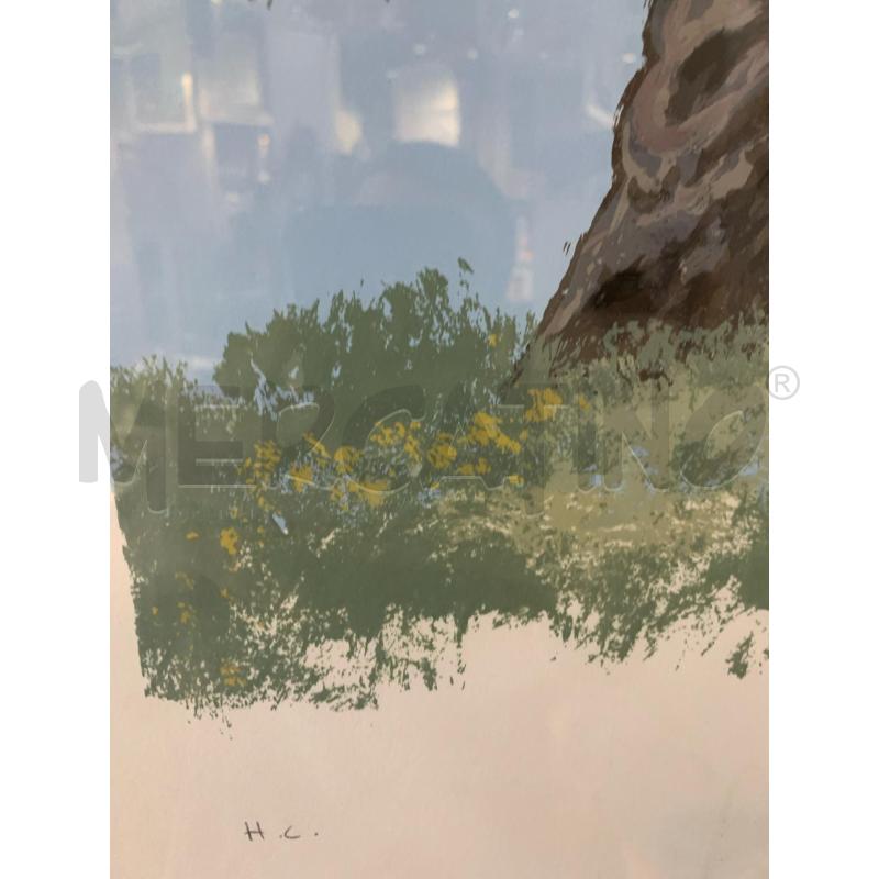 QUADRO LITO ENOTRIO ALBERO CORN ARGENTAT | Mercatino dell'Usato Roma re di roma 3
