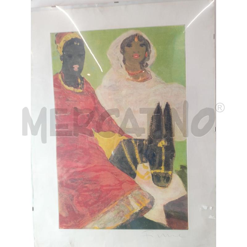 QUADRO MULTIPLO 2 ODALISCHE CAVALLO  | Mercatino dell'Usato Roma re di roma 1