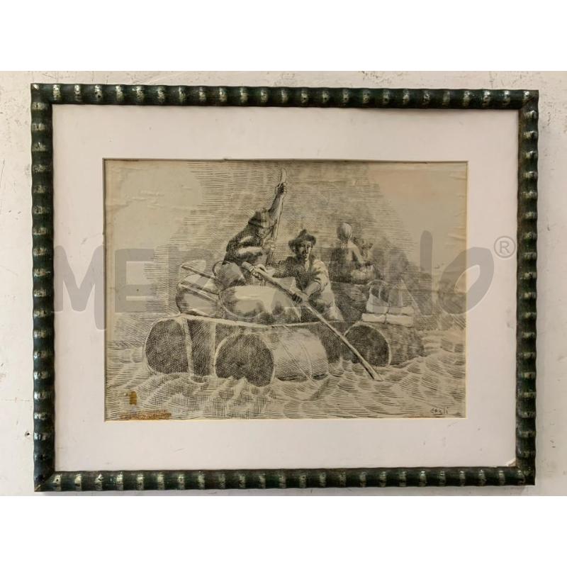 QUADRO MULTIPLO CAGLI NAUFRAGHI CORN VERDINA  | Mercatino dell'Usato Roma re di roma 1