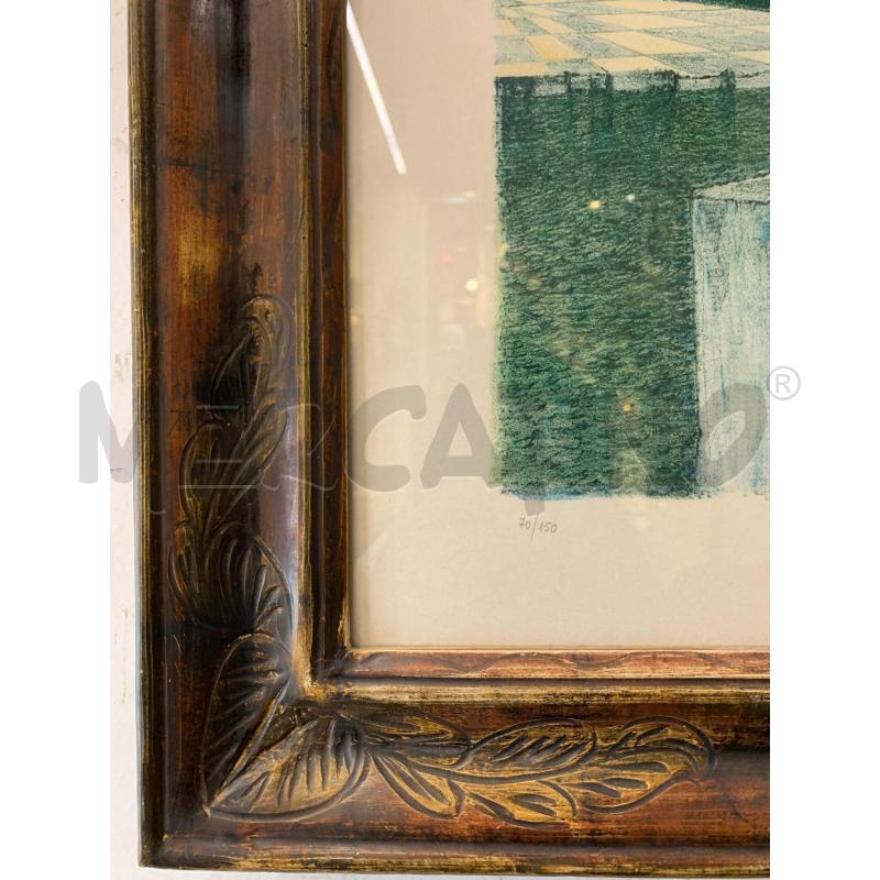 QUADRO MULTIPLO CAVALLI VERDI RAMPANTI CORN ARGENTATA | Mercatino dell'Usato Roma re di roma 3