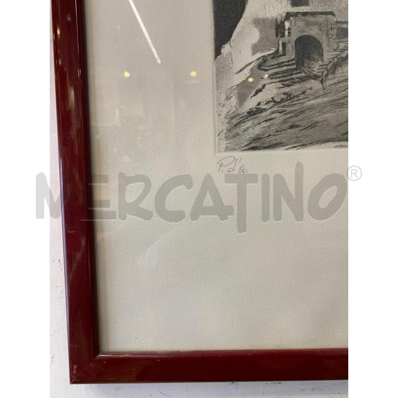 QUADRO MULTIPLO COLOSSEO CUPOLONE CORN ROSSO | Mercatino dell'Usato Roma re di roma 3