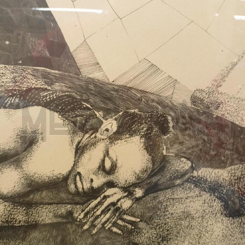 QUADRO MULTIPLO DONNA NUDA SDRAITA CORN ARGENTATA | Mercatino dell'Usato Roma re di roma 4