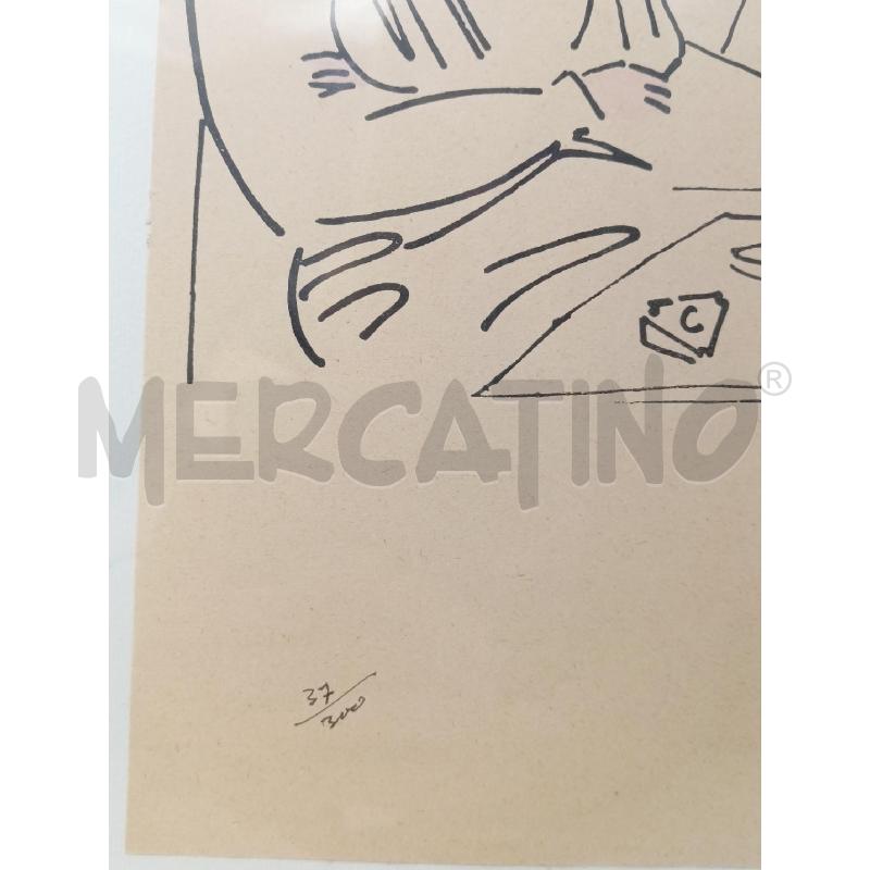 QUADRO MULTIPLO DONNA SEDUTA SCRIVANIA FINESTRA PALME CORN LEGNO  | Mercatino dell'Usato Roma re di roma 3