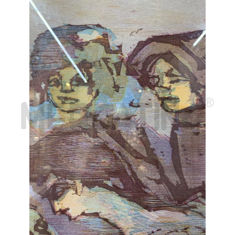 QUADRO MULTIPLO GRUPPO PERSONAGGI CORN GRIGIA | Mercatino dell'Usato Roma re di roma 4