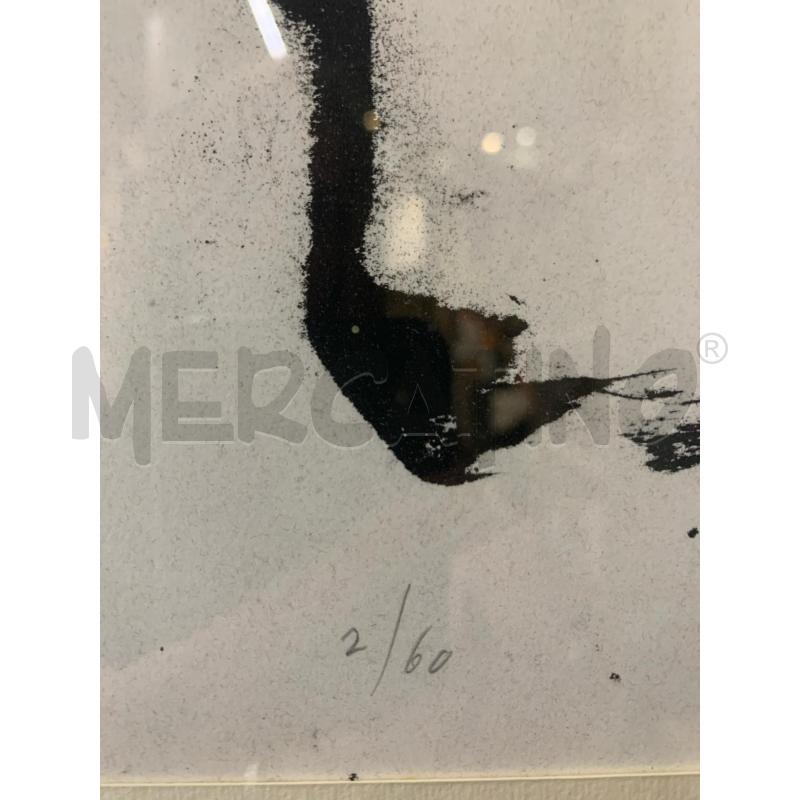 QUADRO MULTIPLO LITOGRAFIA VOLTO TONI AZZURRI GRIGI  | Mercatino dell'Usato Roma re di roma 3