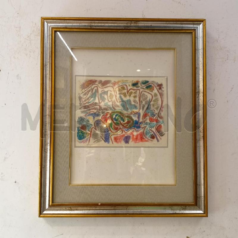 QUADRO MULTIPLO MASSON CONCETTUALE CORN DORAT | Mercatino dell'Usato Roma re di roma 1