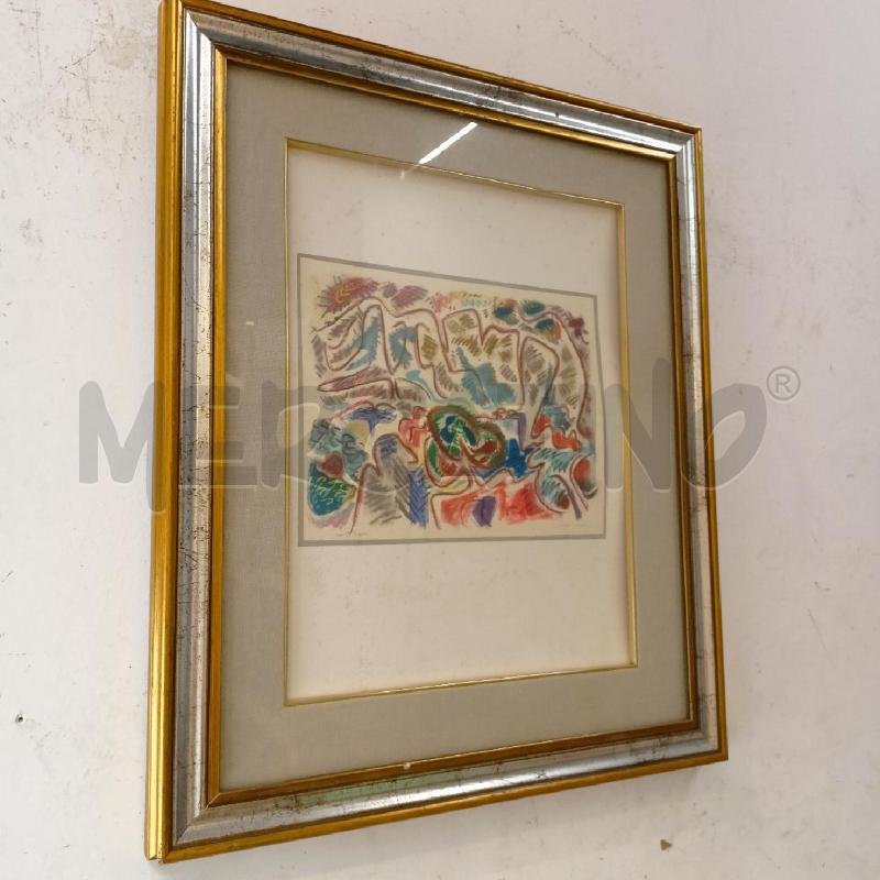 QUADRO MULTIPLO MASSON CONCETTUALE CORN DORAT | Mercatino dell'Usato Roma re di roma 4