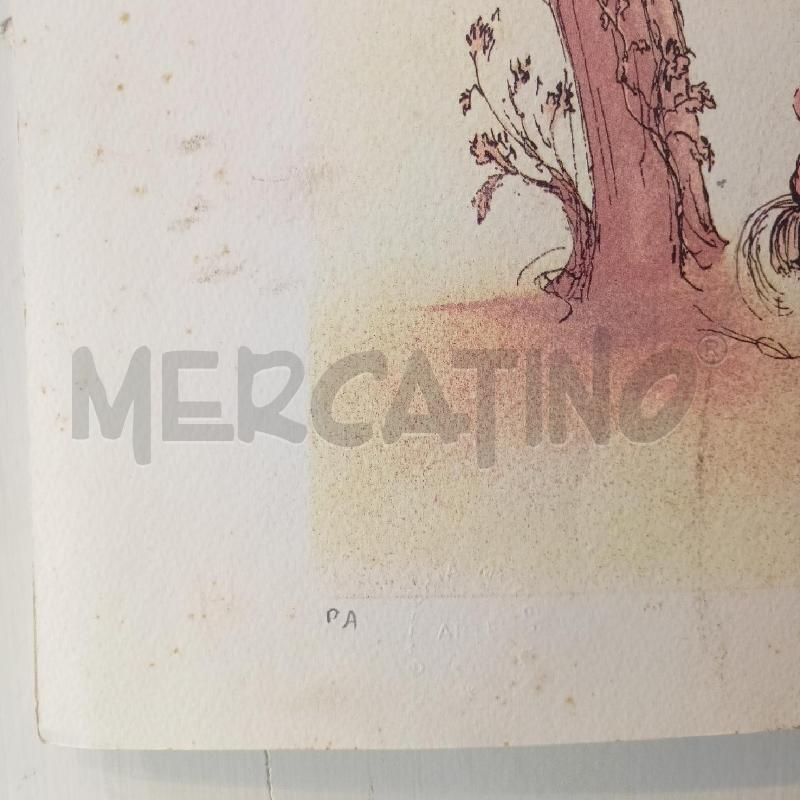 QUADRO MULTIPLO PERSONAGGI PAESAGGIO ALBERI  | Mercatino dell'Usato Roma re di roma 3