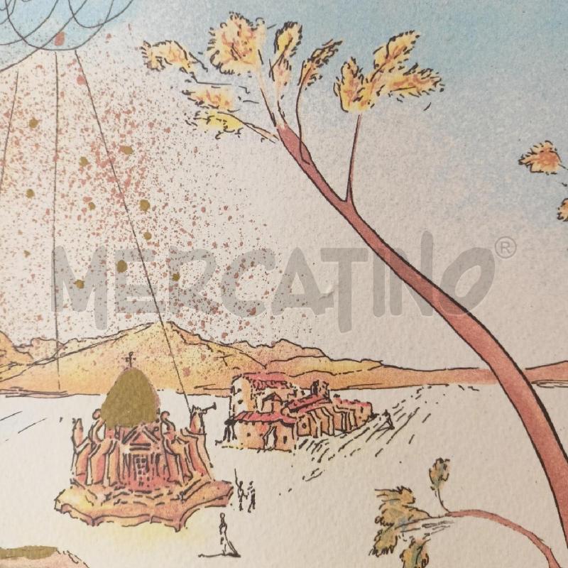 QUADRO MULTIPLO PERSONAGGI PAESAGGIO ALBERI  | Mercatino dell'Usato Roma re di roma 5