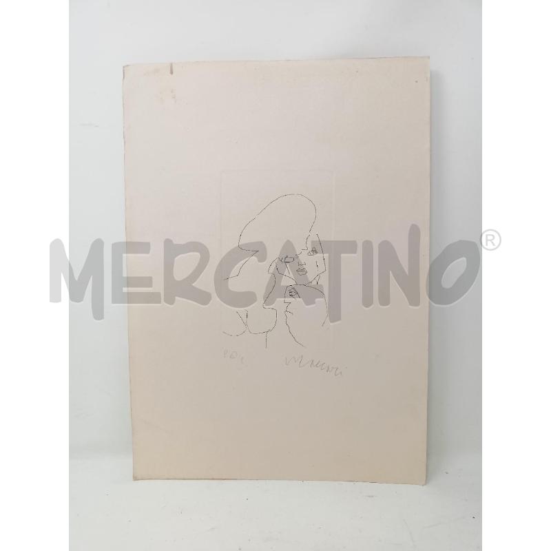 QUADRO MULTIPLO SAGOME VOLTI BUSTO DONNA  | Mercatino dell'Usato Roma re di roma 1