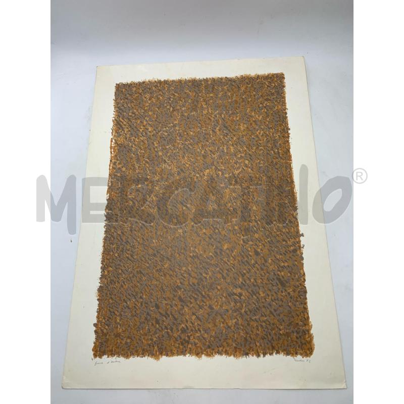QUADRO MULTIPLO TEXTURE CHIAZZATO MARRONE FONDO MARRONE  | Mercatino dell'Usato Roma re di roma 1
