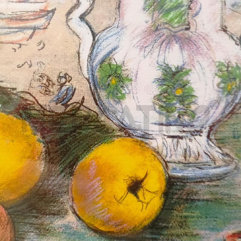 QUADRO MULTIPLO VASO FIORI FRUTTI PORTICCIOLO CORN ARGENTAT | Mercatino dell'Usato Roma re di roma 4
