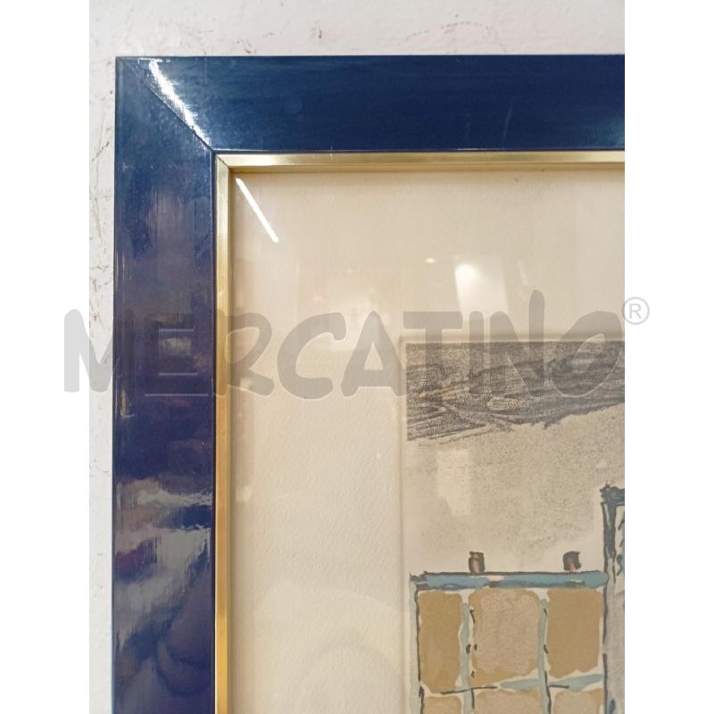 QUADRO MULTIPLO VICOLO URBANO CORN BLU | Mercatino dell'Usato Roma re di roma 5
