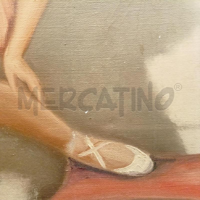 QUADRO OLIO BALLERINA IN POSA CORN CHIARA | Mercatino dell'Usato Roma re di roma 3