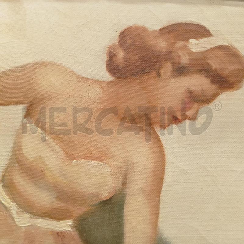 QUADRO OLIO BALLERINA IN POSA CORN CHIARA | Mercatino dell'Usato Roma re di roma 4