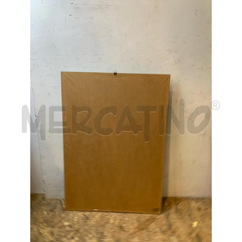 QUADRO OLIO CARTA ASTRATTO ALBERI PERSONE BLU VIOLA CORN VERDE  | Mercatino dell'Usato Roma re di roma 5