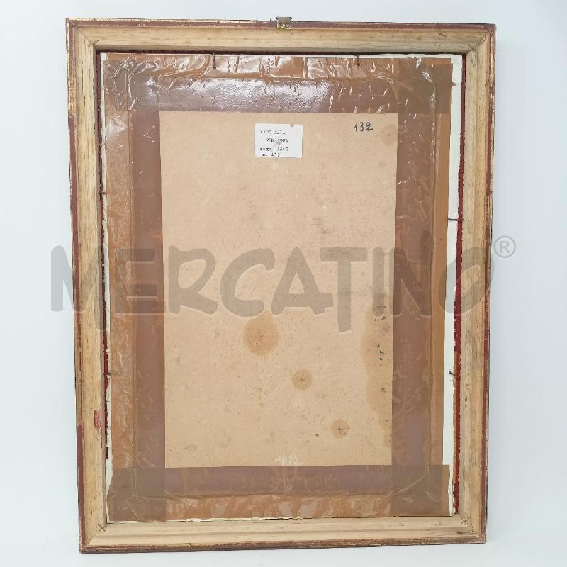 QUADRO OLIO CARTONCINO BASO 3 FOGLIE | Mercatino dell'Usato Roma re di roma 5