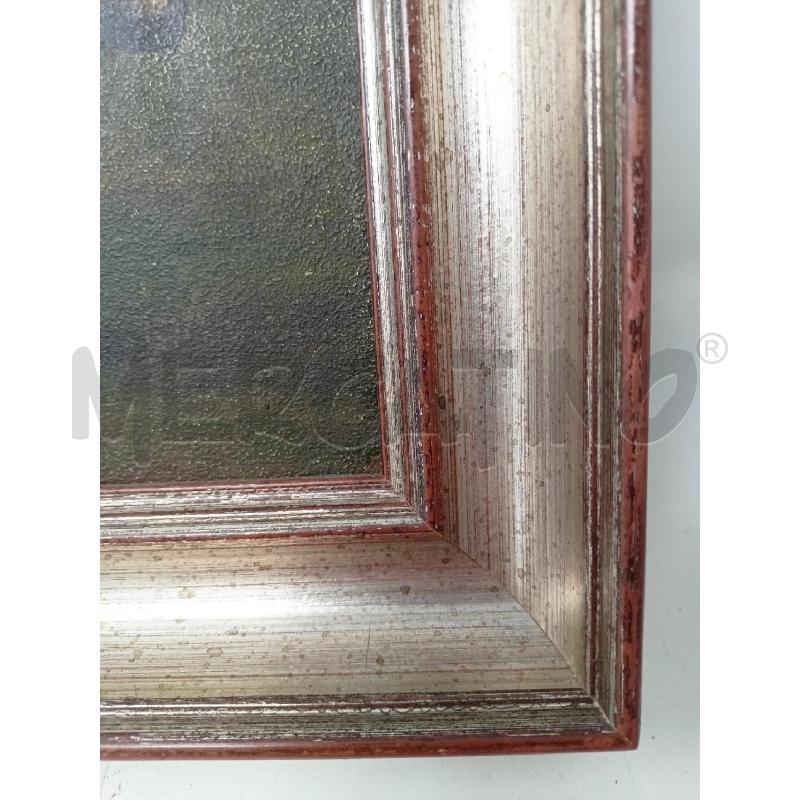 QUADRO OLIO CARTONE CARRETTO ASINO CORN ARGENTAT | Mercatino dell'Usato Roma re di roma 2