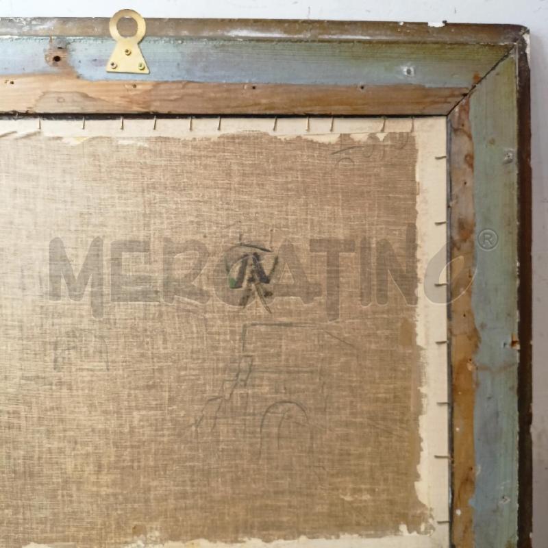 QUADRO OLIO CARTONE CASCINA GRADINI CORN DORATA  | Mercatino dell'Usato Roma re di roma 5