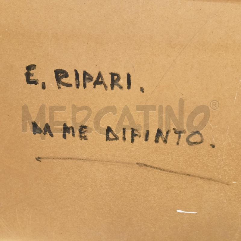 QUADRO OLIO MASONITE MULTICOLOR CERCHI CORN BIANCA | Mercatino dell'Usato Roma re di roma 5