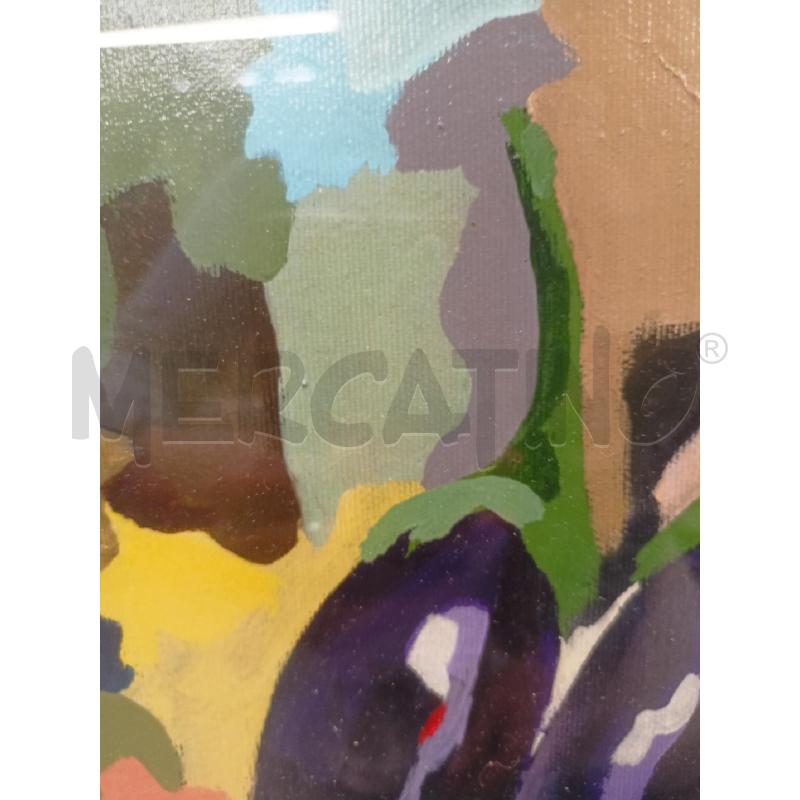 QUADRO OLIO MELANZANE SURR CORN ARG | Mercatino dell'Usato Roma re di roma 3