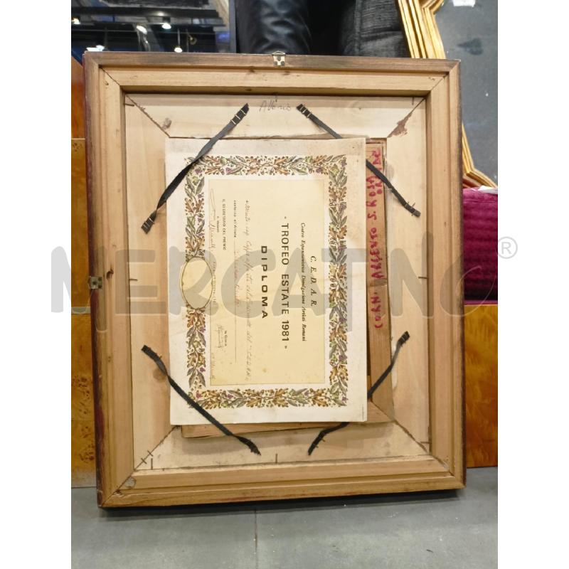 QUADRO OLIO MELANZANE SURR CORN ARG | Mercatino dell'Usato Roma re di roma 5
