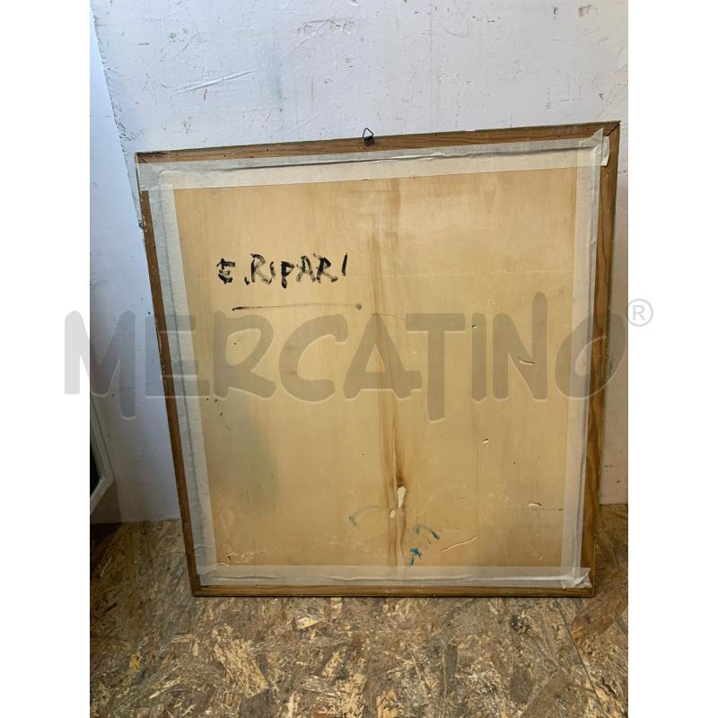 QUADRO OLIO MULTICOLOR SPAT CORN DORAT PASS TELA | Mercatino dell'Usato Roma re di roma 5