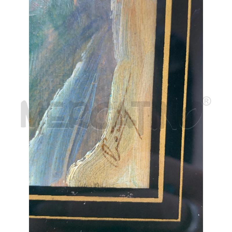 QUADRO OLIO RITRATTO DONNA BERBERA CORN DORAT | Mercatino dell'Usato Roma re di roma 2